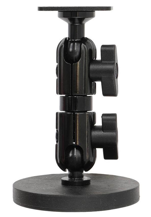 Montážní podstavec s magnetickým úchytem na kulatý a obdélníkový profil, výška 128 mm