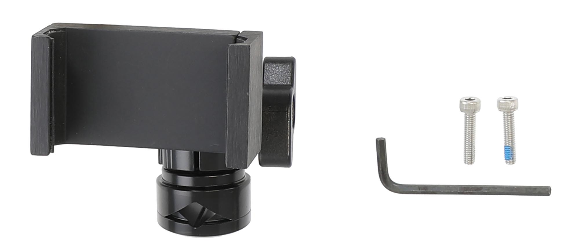 Brodit MOTO držák mobilu 56–92 mm, rameno 40 mm, zrcátko 8–14 mm