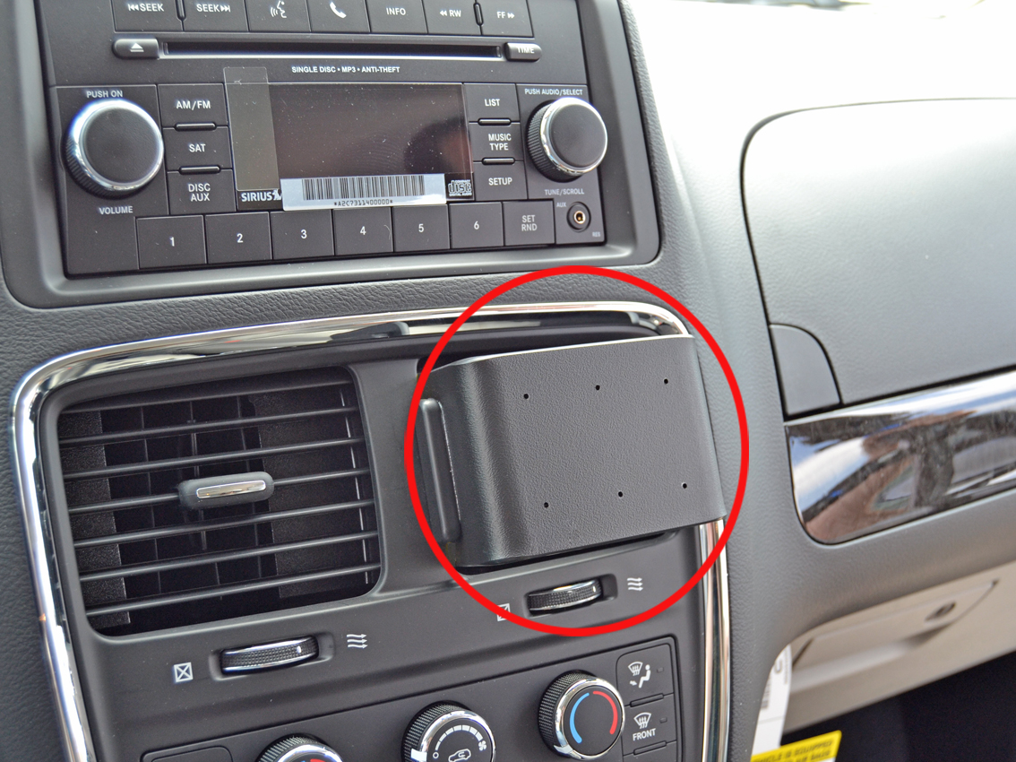 Brodit ProClip montážní konzole pro Dodge Grand Caravan 11-20, na střed