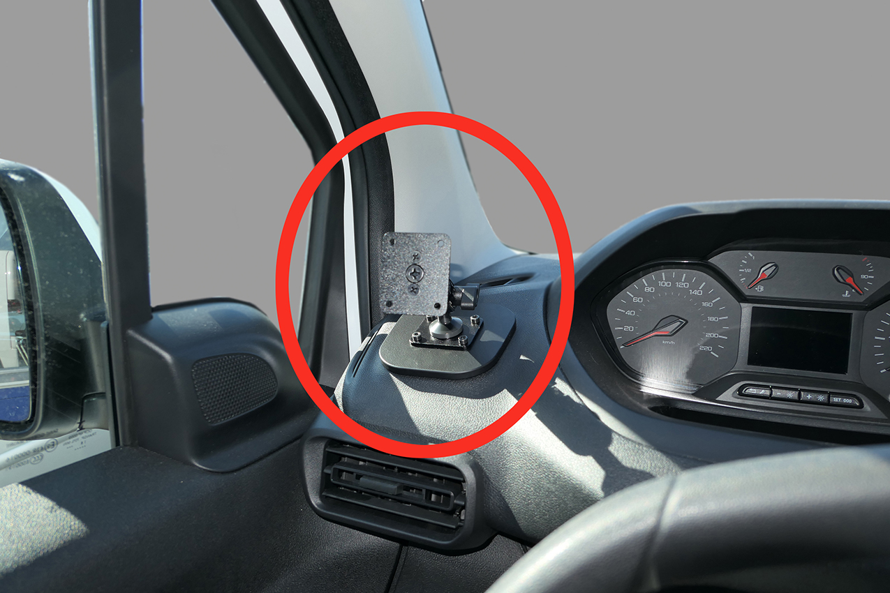 Brodit ProClip Citroen Berlingo III/Peugeot Partner/Rifter/Opel Combo 19-24/Toyota Proace City 20-24