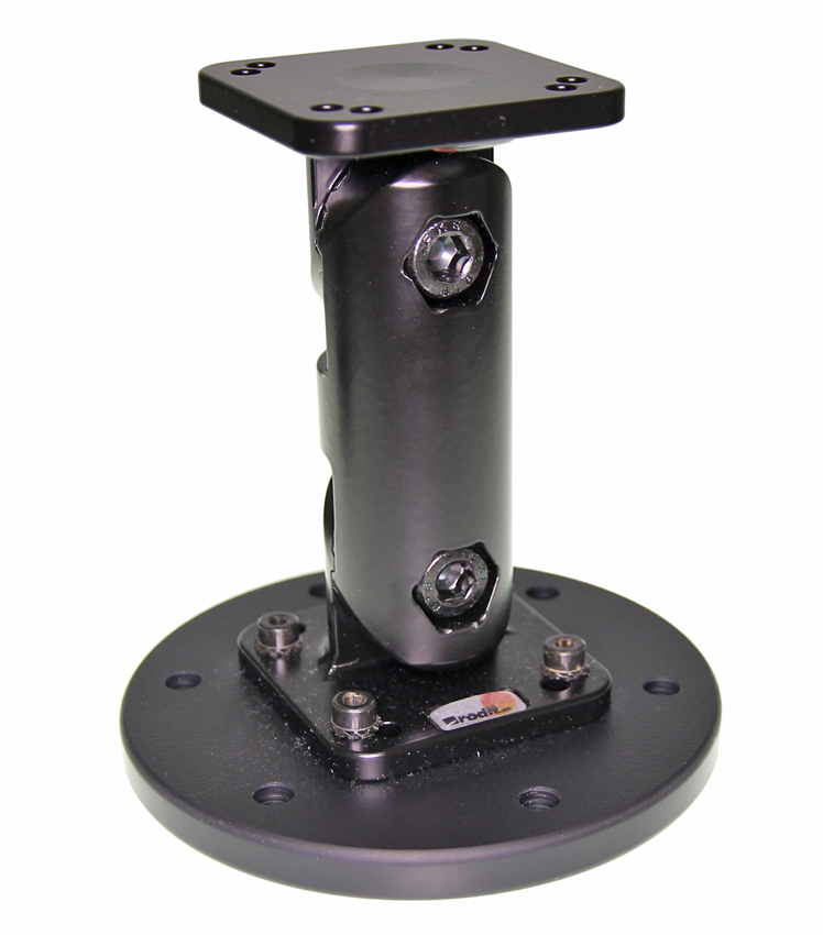 Brodit montážní podstavec 124mm, včetně podstavce s průměrem 100mm, hliník/plast