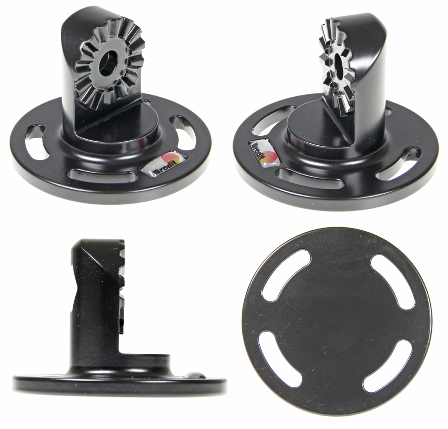 Brodit koncový úchyt pro křížové uchycení, kruh, průměr 64 mm