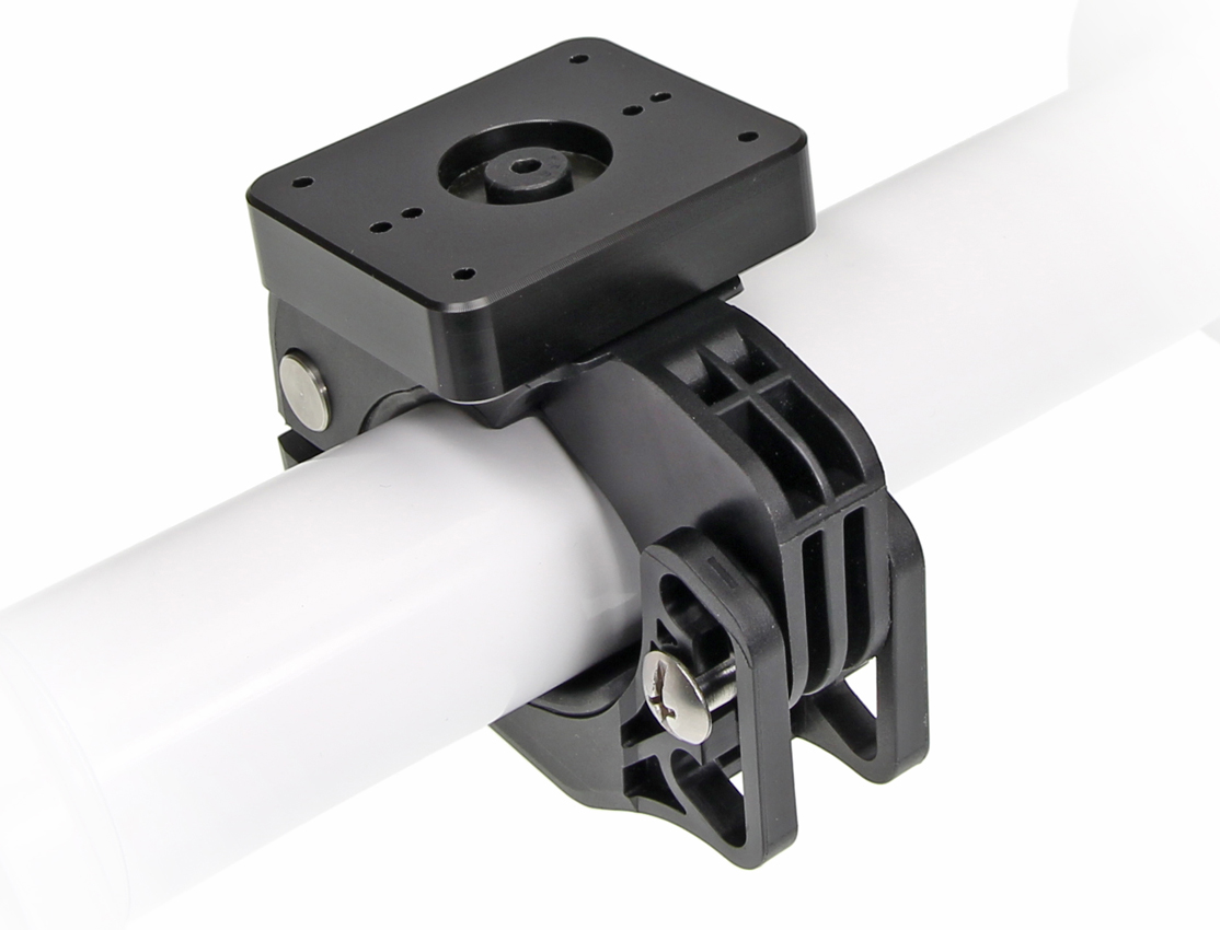 Brodit standardní úchyt na trubku, průměr 31-50mm, montážní podložka 50x42 mm, předvrtané AMPS otvor