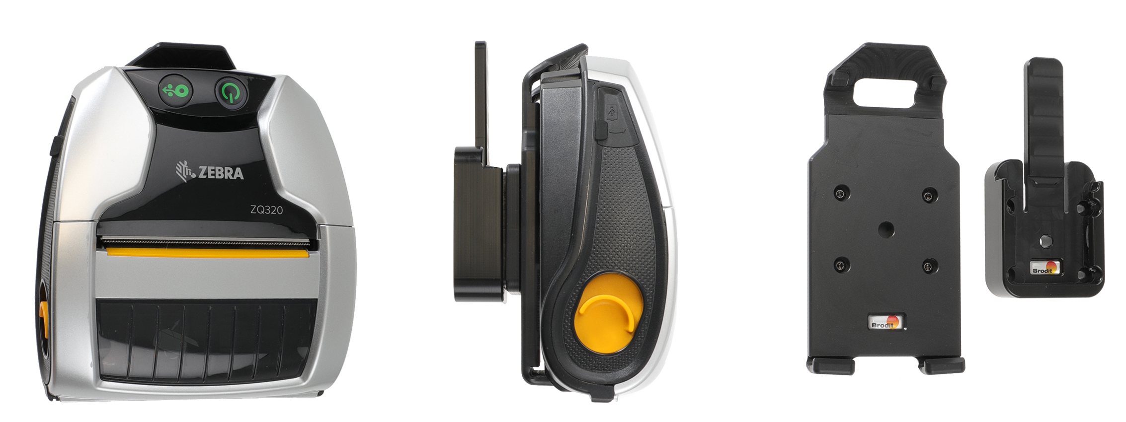Brodit držák na Zebra ZQ320 s MultiMoveClip, bez nabíjení
