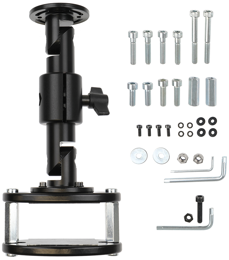 Brodit úchyt, délka 188 mm, na hranatý profil 5-130mm a šířkou max. 87mm, AMPS