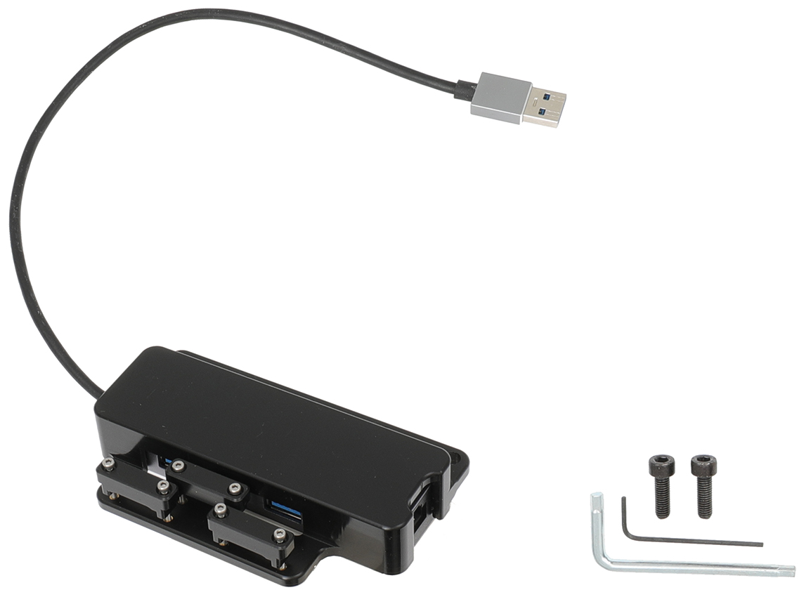 Brodit přídavný USB Hub na držáky pro Zebra, Honeywell, Pepperl+Fuchs