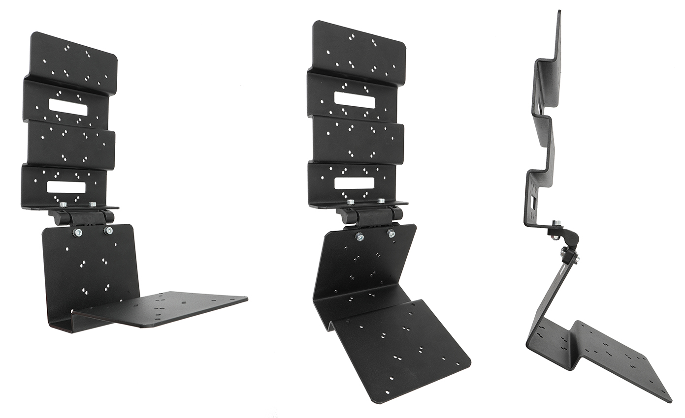 Brodit výklopný držák na monitor/tablet a klávesnici, AMPS, VESA75, VESA100 (M4)
