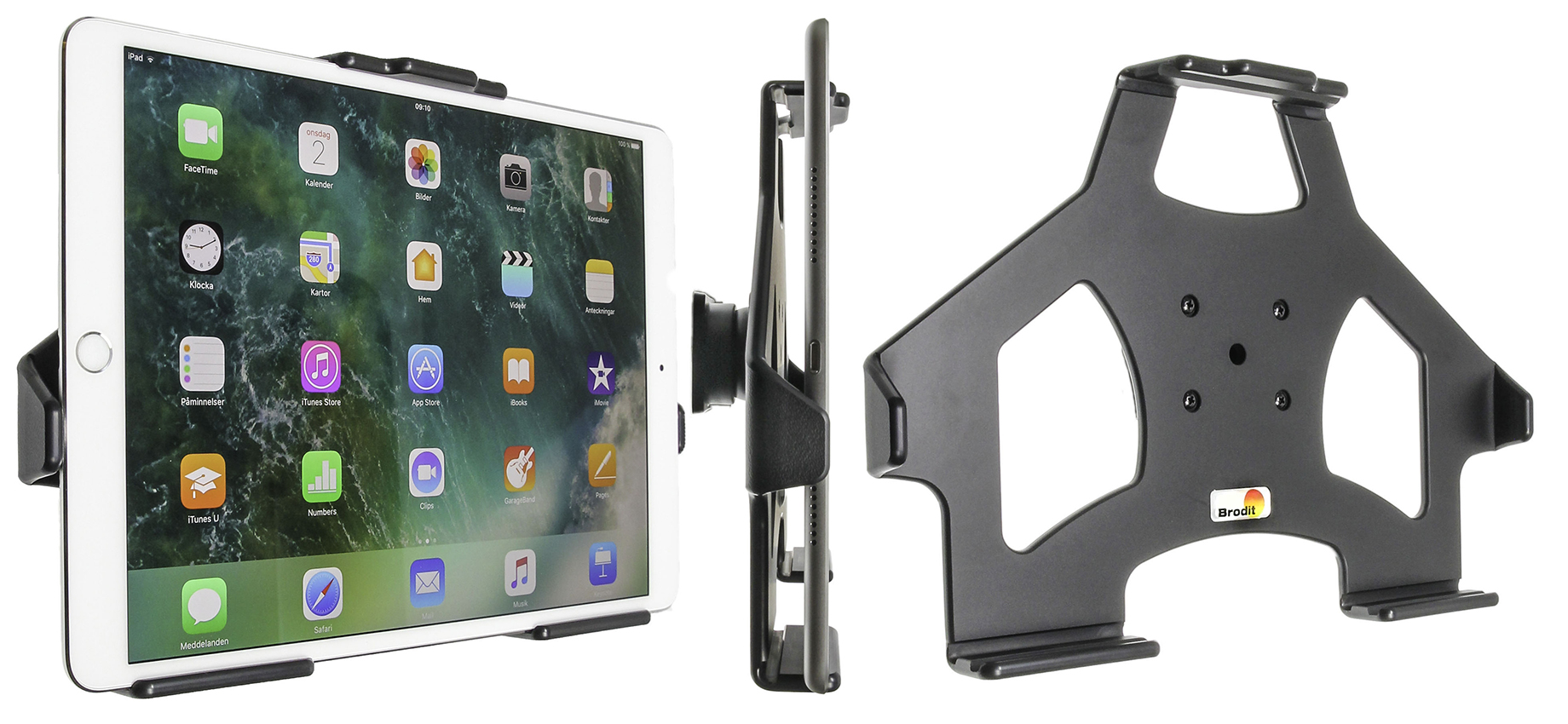 Brodit držák do auta na Apple iPad Air 3 (2019)/Pro 10.5 bez pouzdra, bez nabíjení