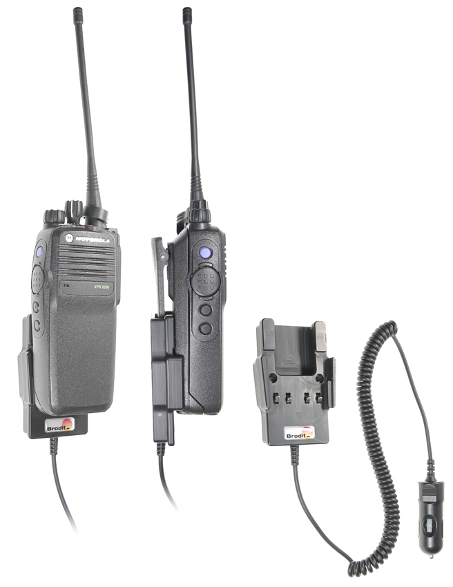 Brodit držák pro Motorola DP2000/DP4000/DP3400/DP3401, s nabíjením z CL