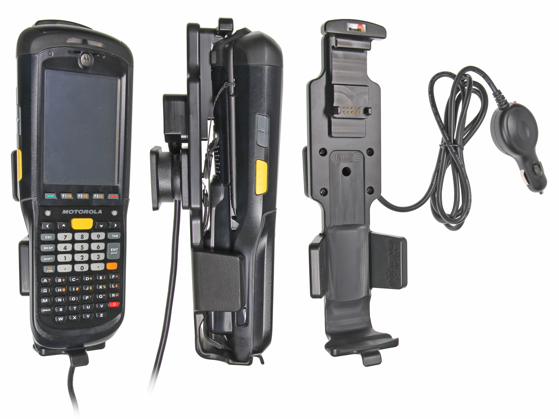 Brodit držák do auta na Motorola/Symbol MC9500, s nabíjením z cig. zapalovače