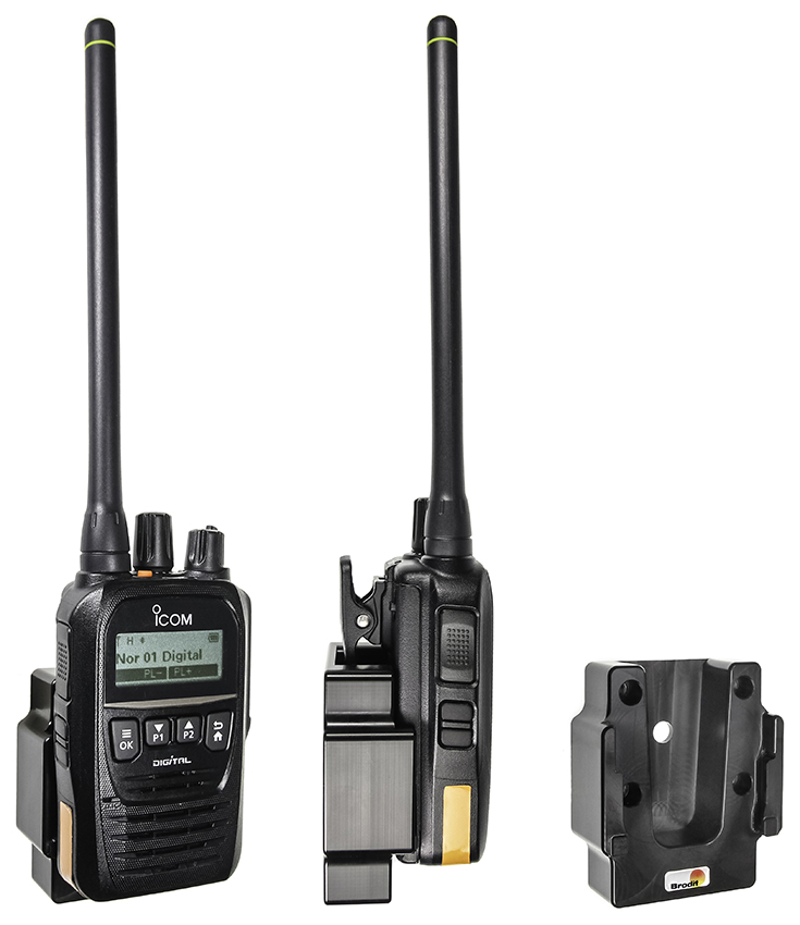 Brodit držák do auta na ICOM IC-F52D/IC-F62D bez nabíjení
