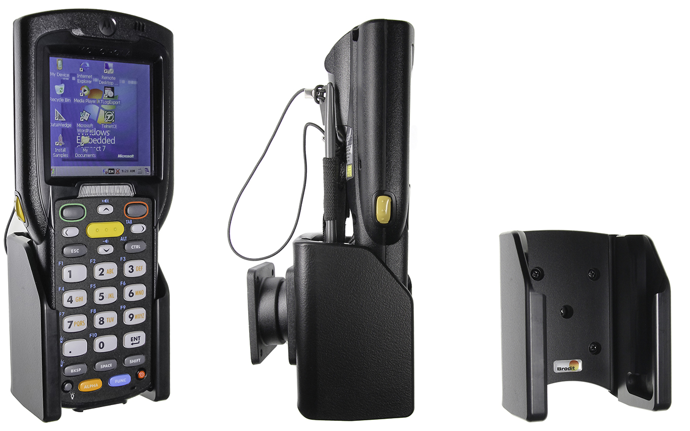 Brodit držák na Zebra/Motorola MC3200 bez pouzdra, bez nabíjení