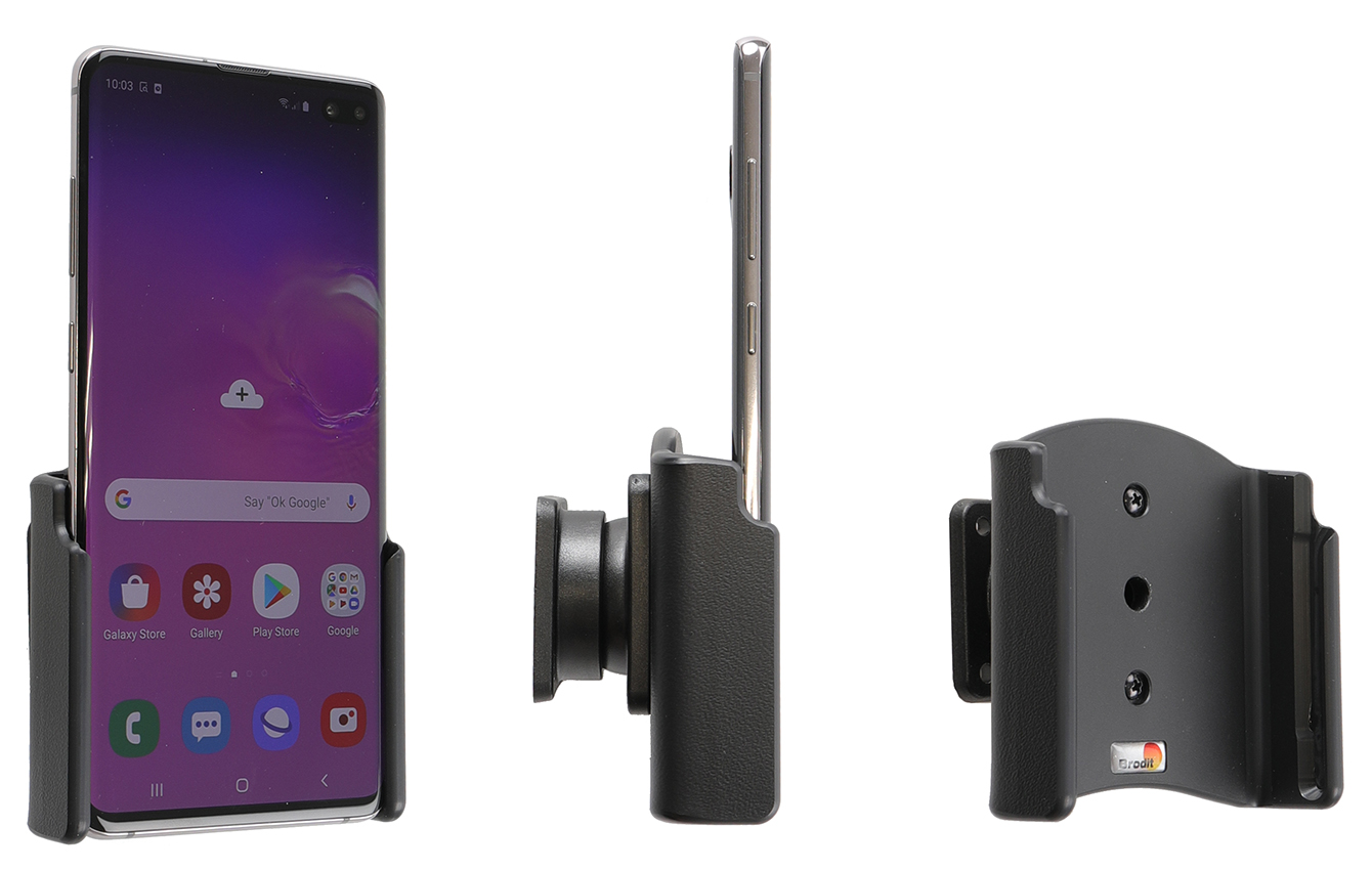 Brodit držák do auta na Samsung Galaxy S10+ bez pouzdra, bez nabíjení