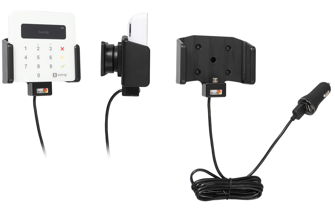 Brodit držák na SumUp AIR, s nabíjením z CL/USB