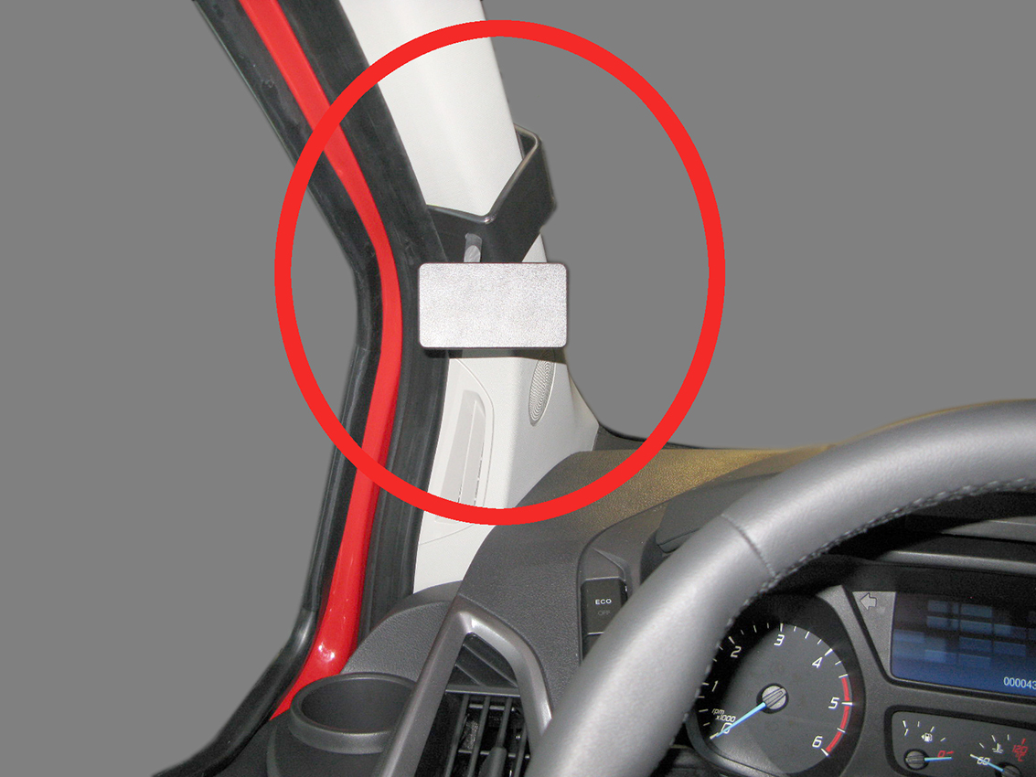 Brodit ProClip montážní konzole pro Ford Transit Custom 13-23/Tourneo Custom 13-18, vlevo na sloupek