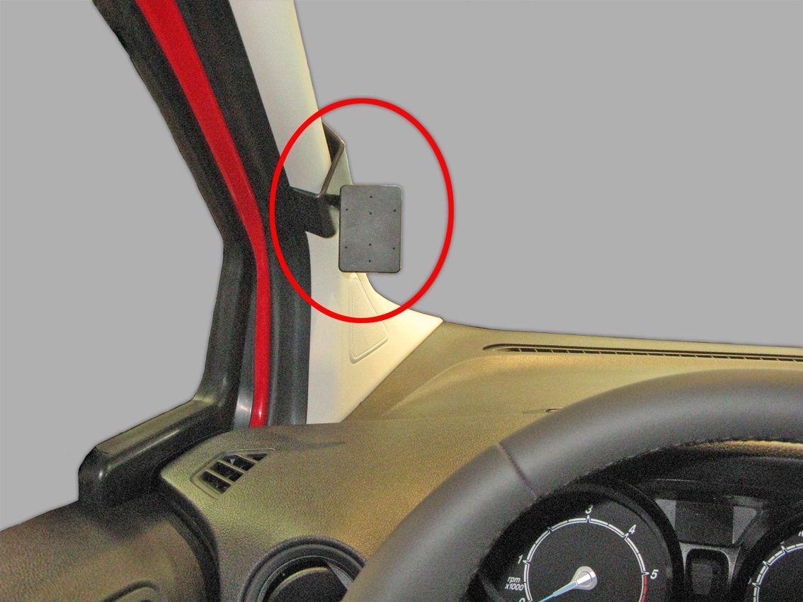 Brodit ProClip montážní konzole pro Ford Transit Courier 14-18, vlevo na sloupek