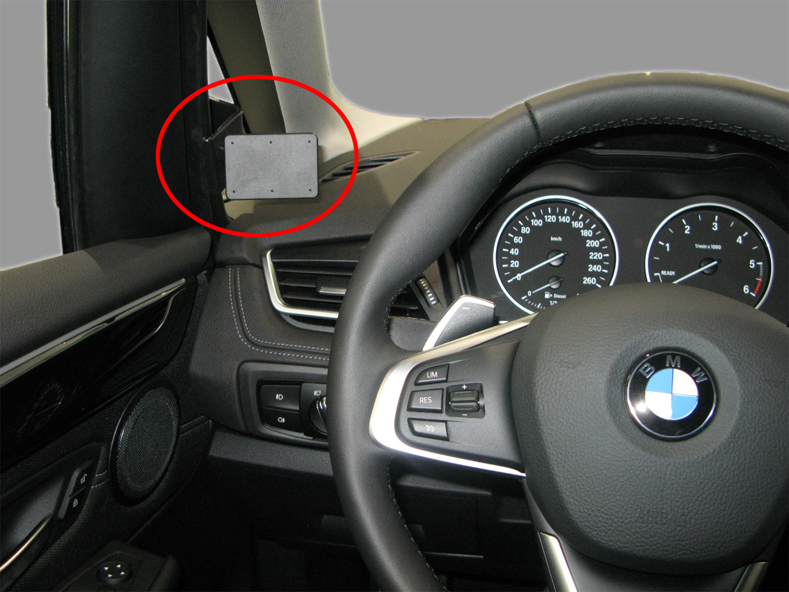 Brodit ProClip montážna konzola pre BMW 2 Active/Gran Tourer F45/F46 14-21, vľavo na stĺpik
