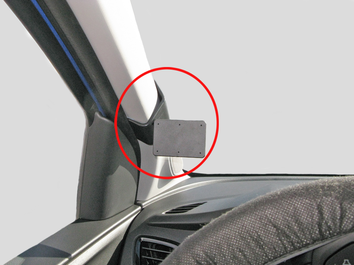 Brodit ProClip montážna konzola pre Opel Karl 16-20, vľavo na stĺpik