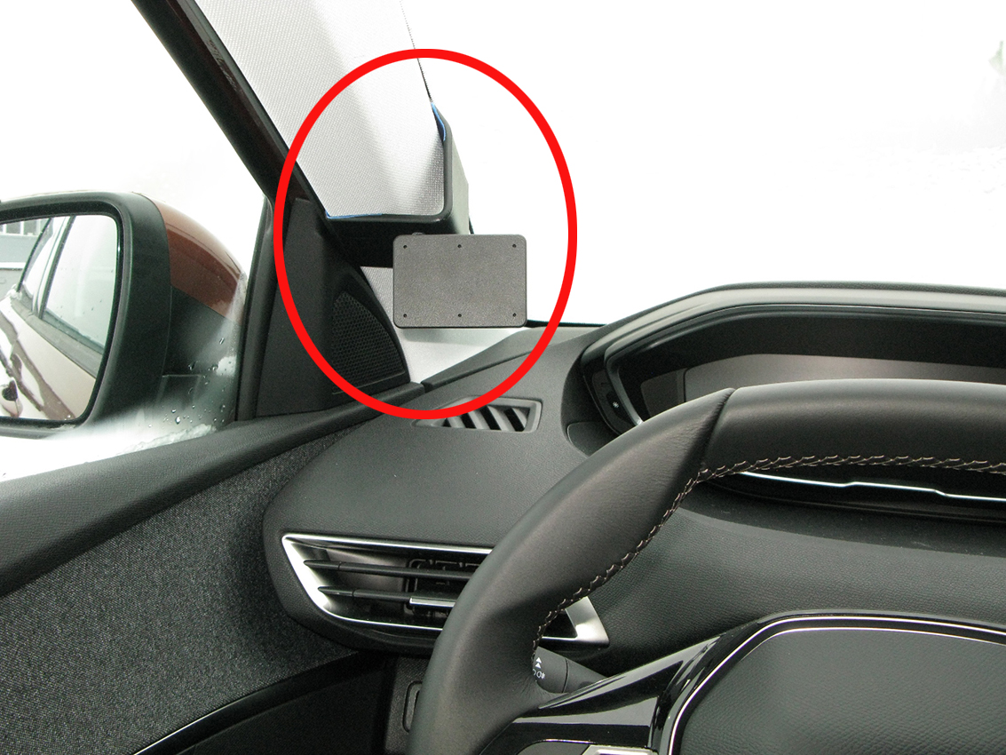 Brodit ProClip montážna konzola pre Peugeot 3008 17-24/Peugeot 5008 SUV 18-24, vľavo na stĺpik