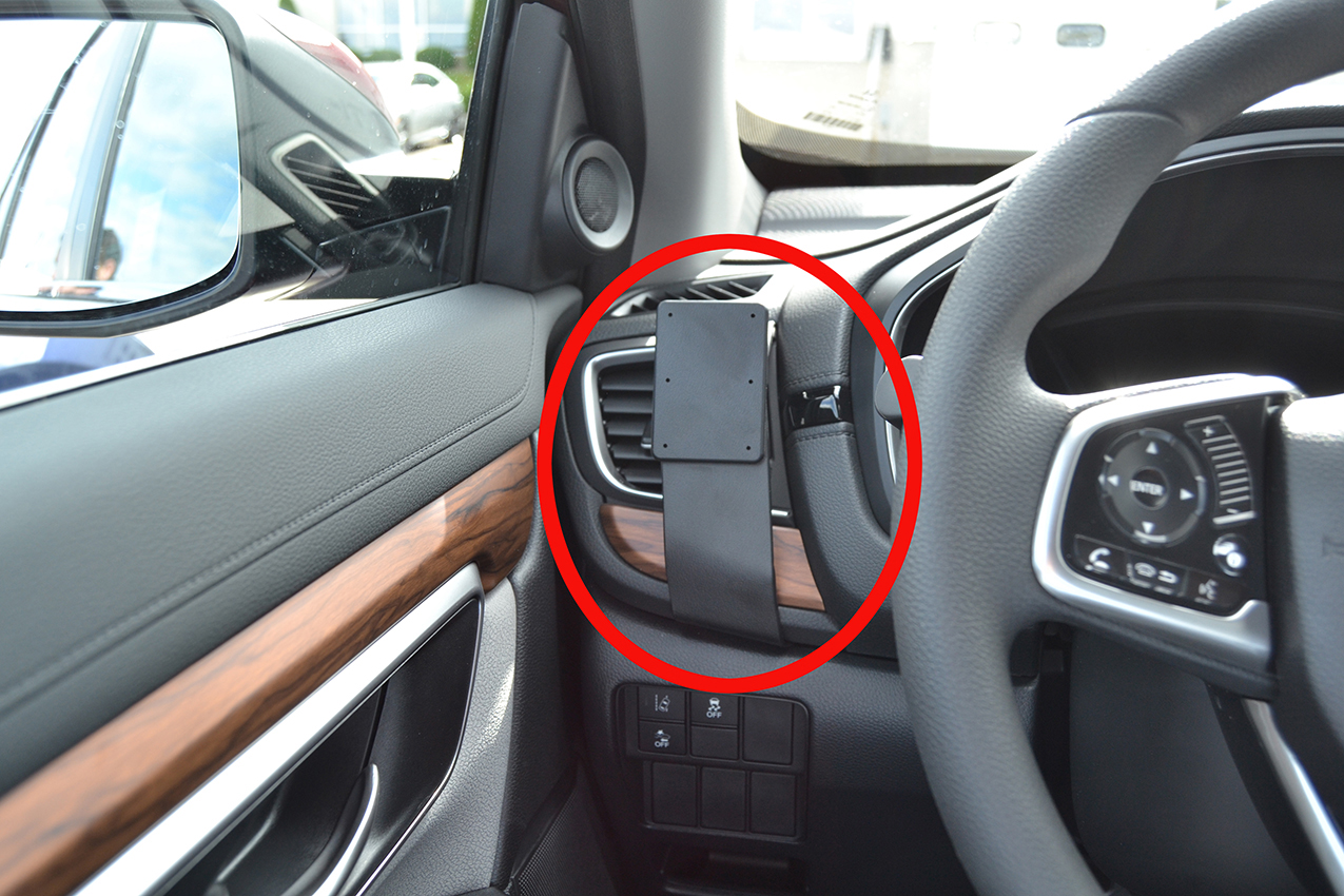 Brodit ProClip montážna konzola pre Honda CR-V 17-22 USA, vľavo na mriežku ventilácie
