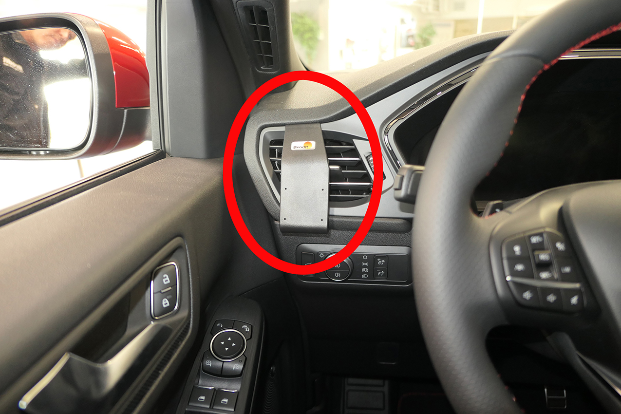 Brodit ProClip montážna konzola pre Ford Kuga 20-24, vľavo na mriežku