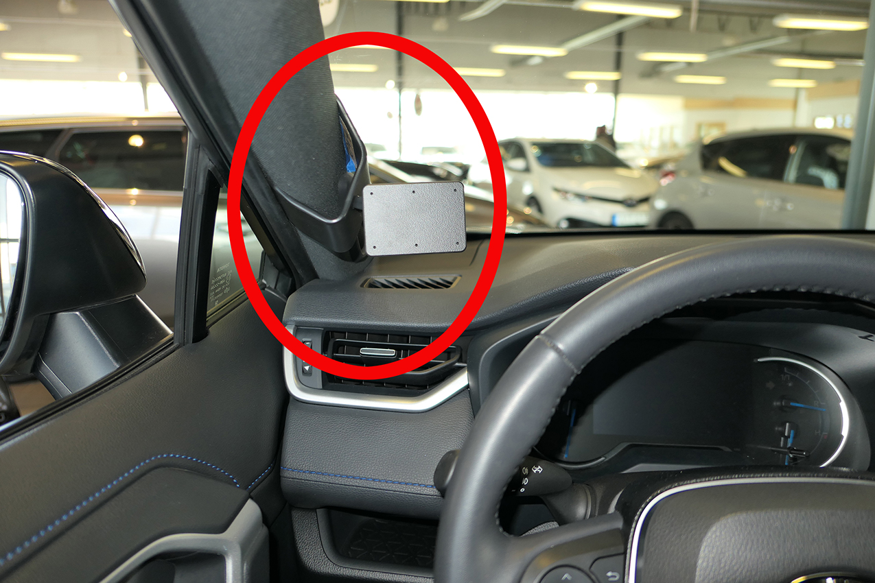 Brodit ProClip montážna konzola pre Toyota RAV 4 19-24/Suzuki Across 21-24, vľavo na stĺpik