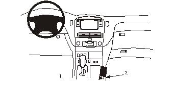 Brodit ProClip montážna konzola pre Lexus LS Series 01-06