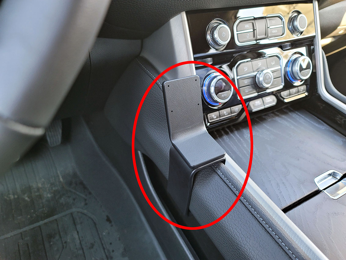 Brodit ProClip montážní konzole pro GMC Yukon 21-23 USA, na střed vlevo dolů