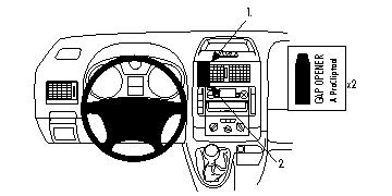 Brodit ProClip Citroen Jumpy II/Fiat Scudo/Peugeot Expert 07-16/Toyota ProAce 13-16, na stred
