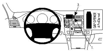 Brodit ProClip montážna konzola pre Hyundai Sonata 09-10, na stred