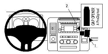 Brodit ProClip pro Dodge Ram Chassis Cab/Laramie Longhorn/Outdoorsman 11-12/Pick Up 10-12