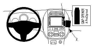 Brodit ProClip montážní konzole pro Toyota RAV4 04-05, na střed