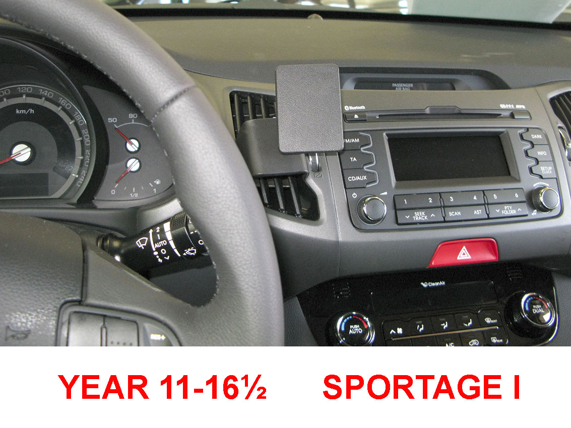 Brodit ProClip montážní konzole pro Kia Sportage 11-16, na střed vlevo