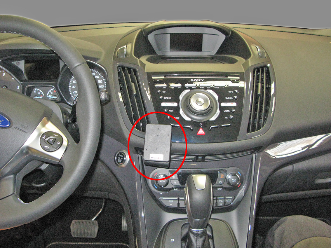 Brodit ProClip montážna konzola pre Ford Kuga 14-16 (len Sony stereo), na stred
