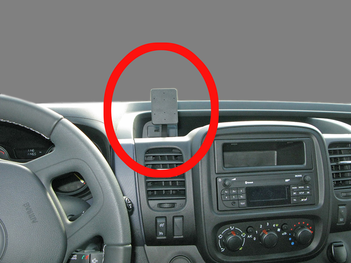 Brodit ProClip Renault Trafic 15-22/Opel Vivaro 15-18/Fiat Talento/Nissan NV300 16-22, na střed v1