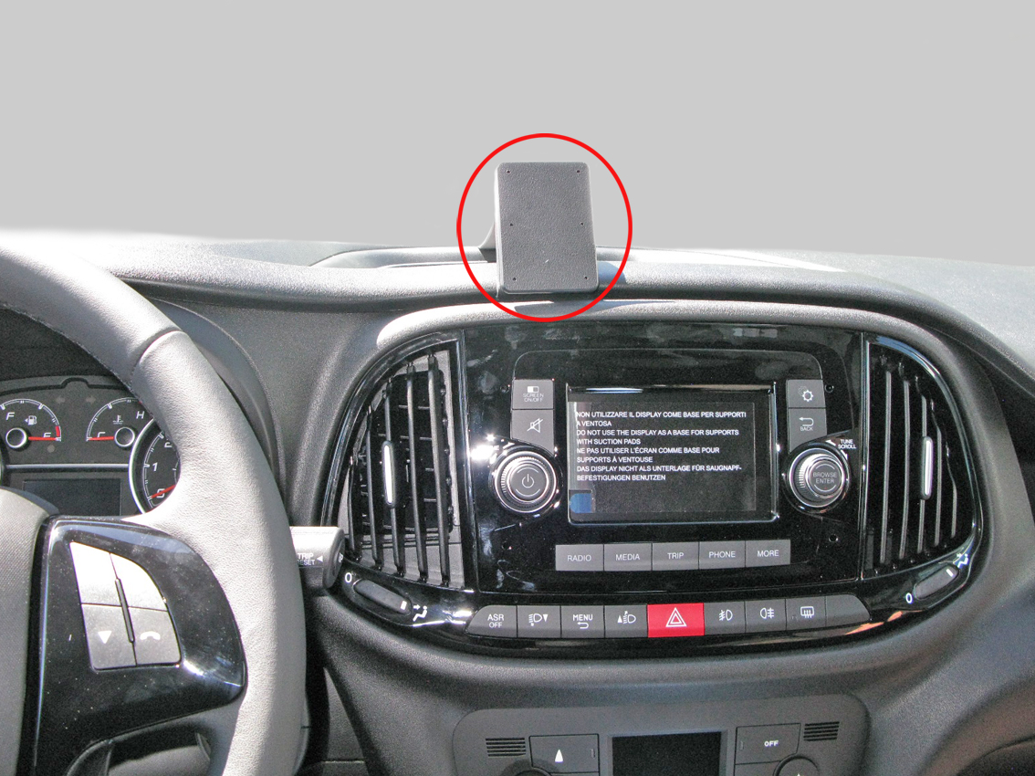 Brodit ProClip montážna konzola pre Fiat Doblo 16-22/Dodge Ram ProMaster City 16-22, na stred