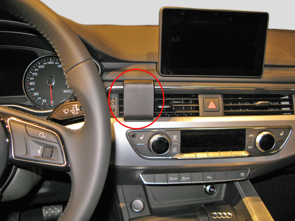 Brodit ProClip pre Audi A4 Avant/Sedan 16-19/A4 Allroad/A5 17-19/Audi S5 17-20, na stred