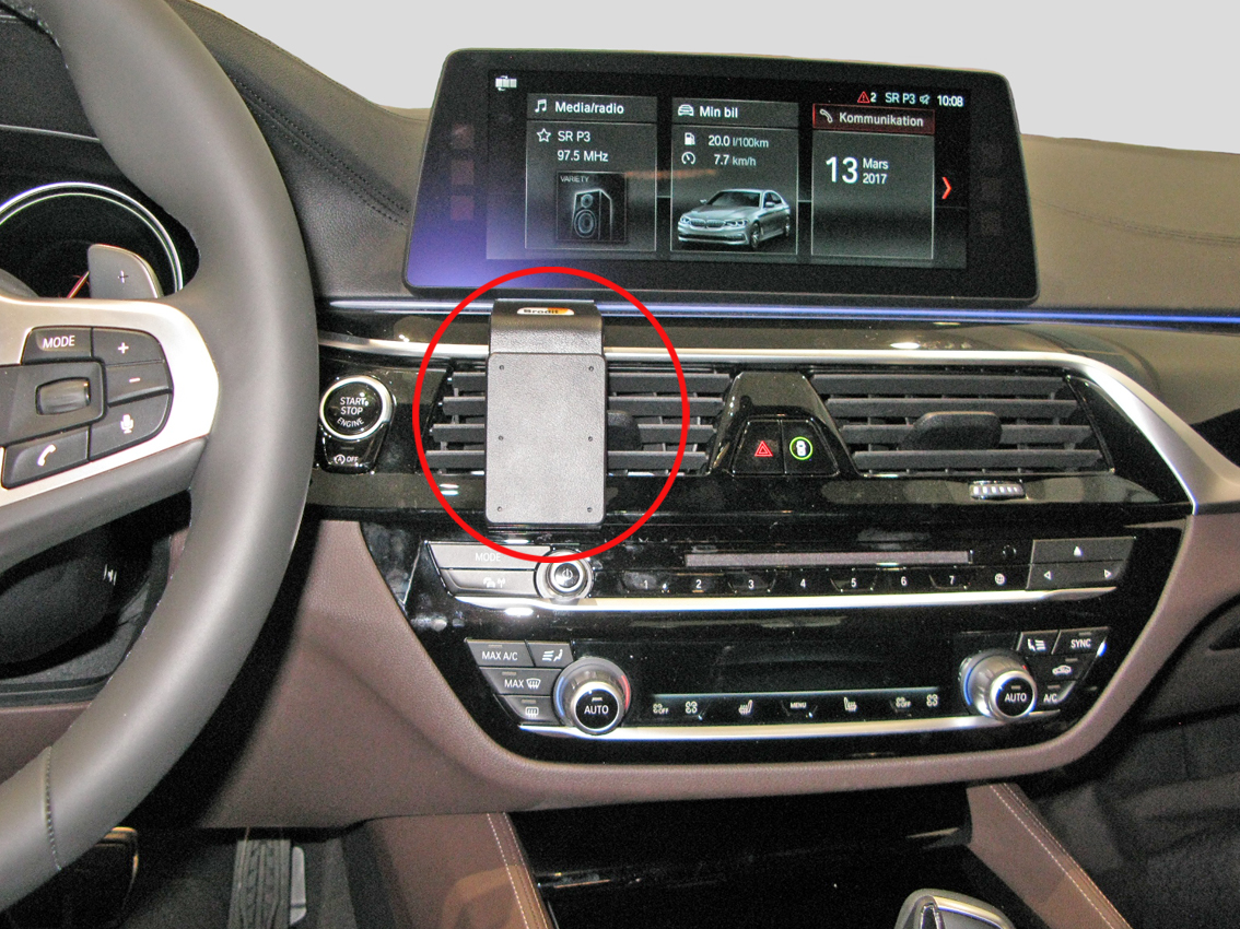 Brodit ProClip montážní konzole pro BMW 5-series G30, G31 18-23/6-series GT G32 17-19, na střed