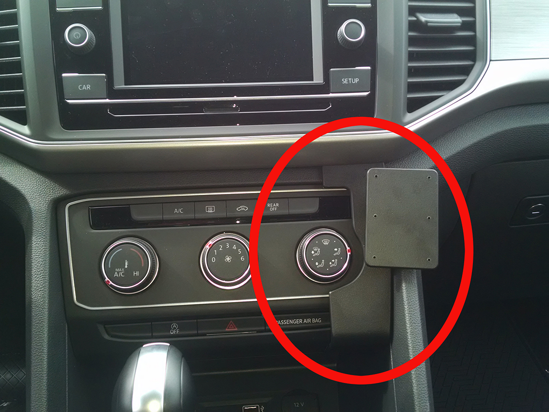 Brodit ProClip montážní konzole pro Volkswagen Atlas 18-23 USA, na střed vpravo