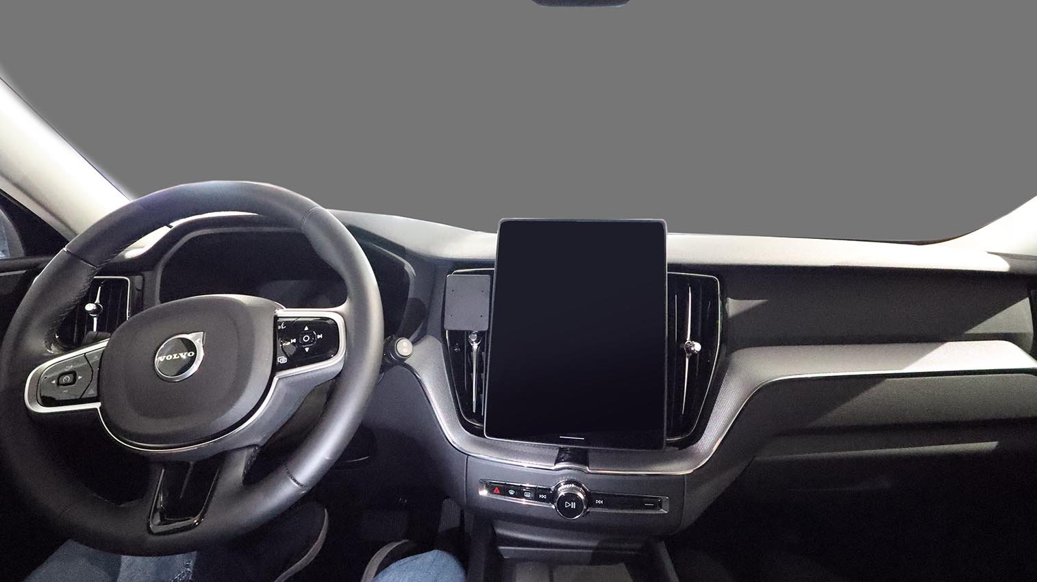 Brodit ProClip montážní konzole pro Volvo S60 19-25/V60 19-26/XC60 18-26, na střed vlevo