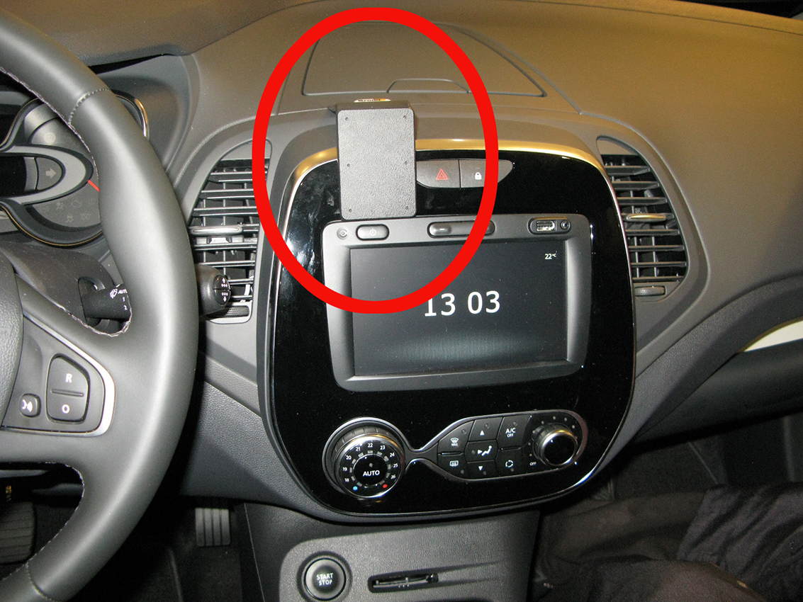 Brodit ProClip montážna konzola pre Renault Captur 18-19 (nie pre R-Link), na stred