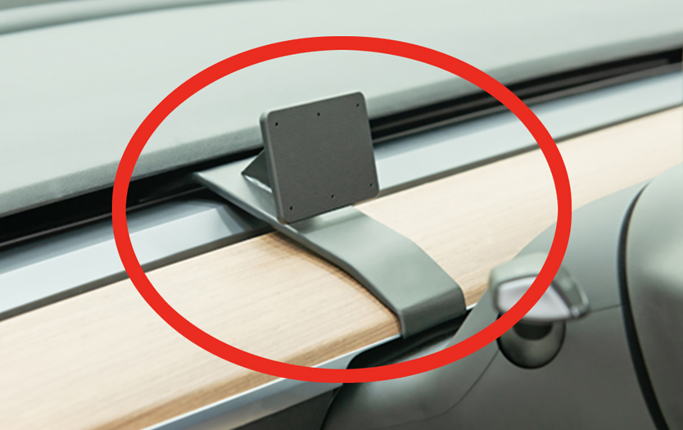 Brodit ProClip montážna konzola pre Tesla 3 18-24/Model Y 20-24, za volant