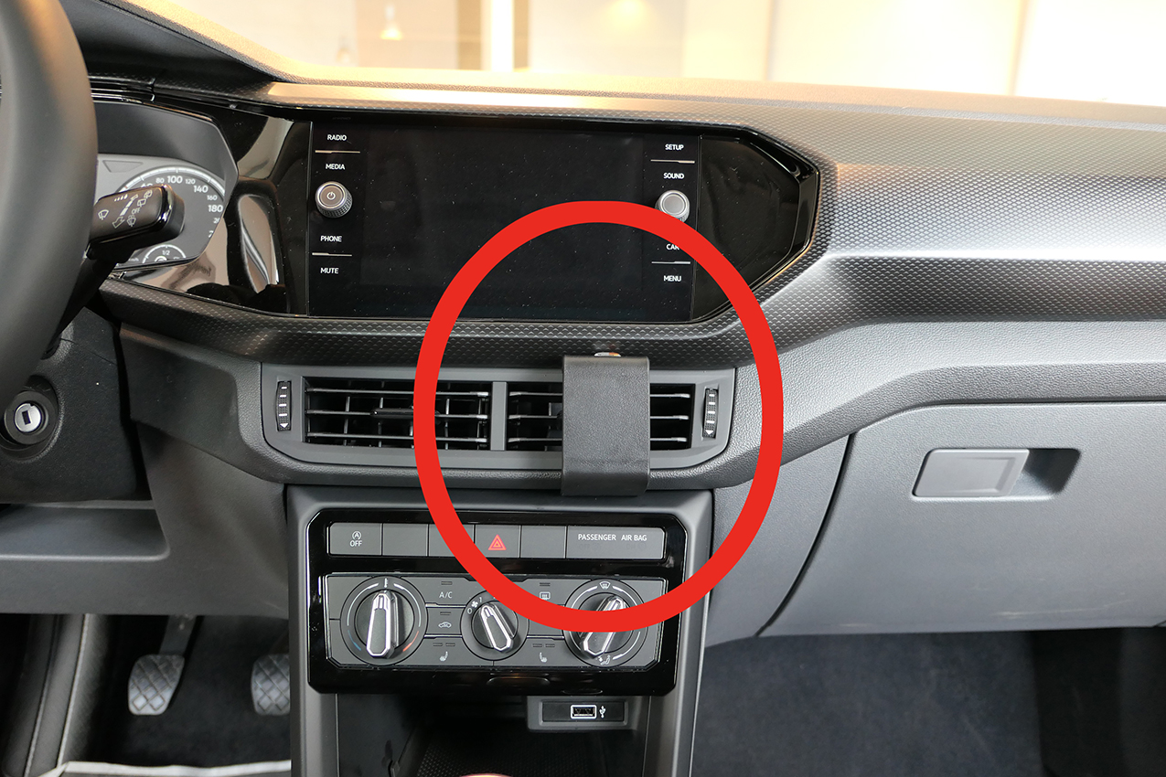 Brodit ProClip montážna konzola pre Volkswagen T-cross 19-24, na stred