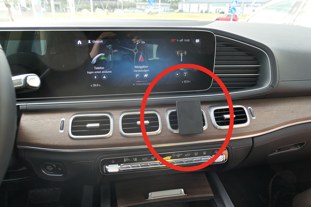 Brodit ProClip montážní konzole pro Mercedes Benz GLE-Class 19-24/GLS-Class 20-24, na střed