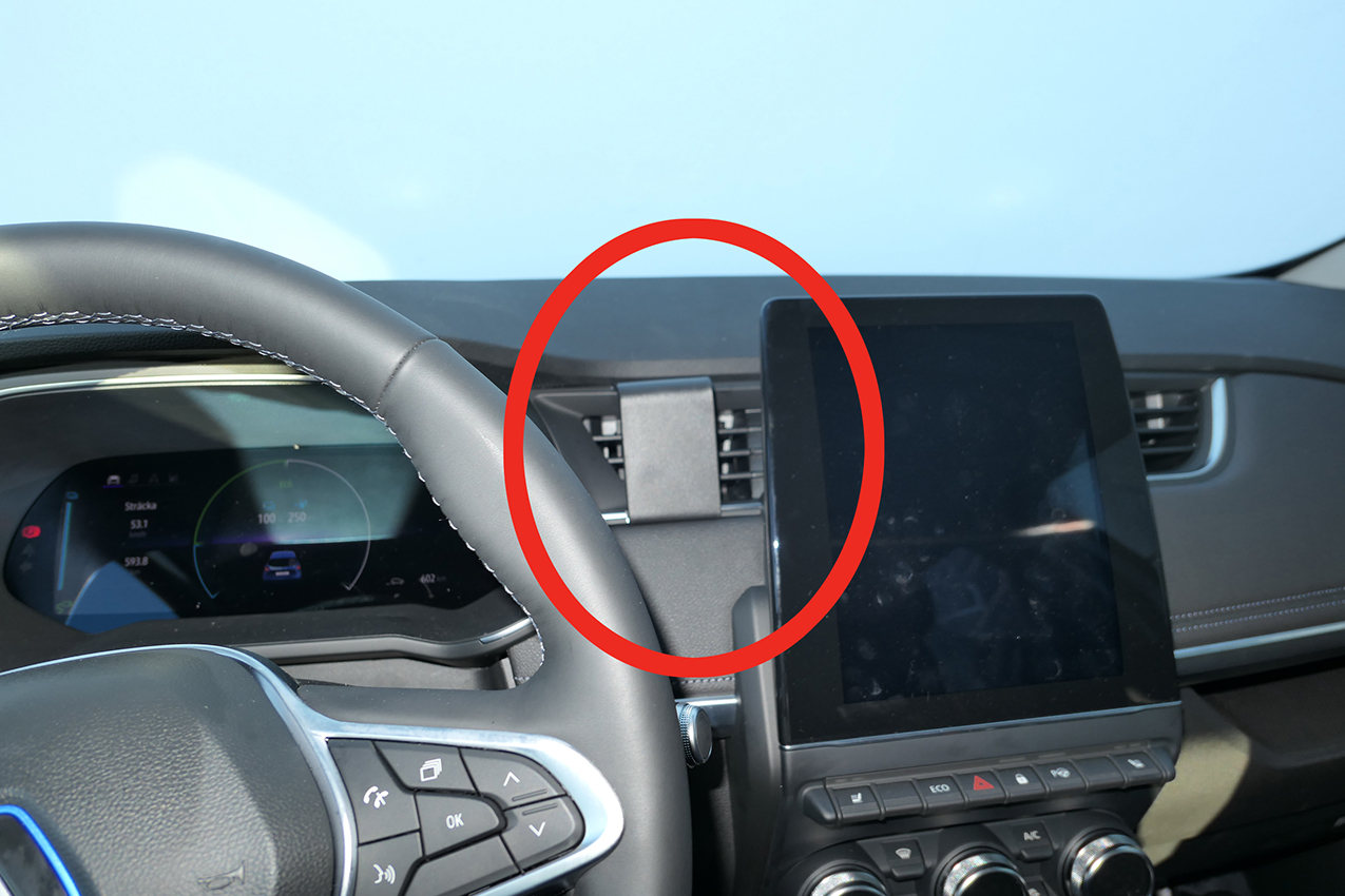 Brodit ProClip montážní konzole pro Renault Zoe 20-24, na střed