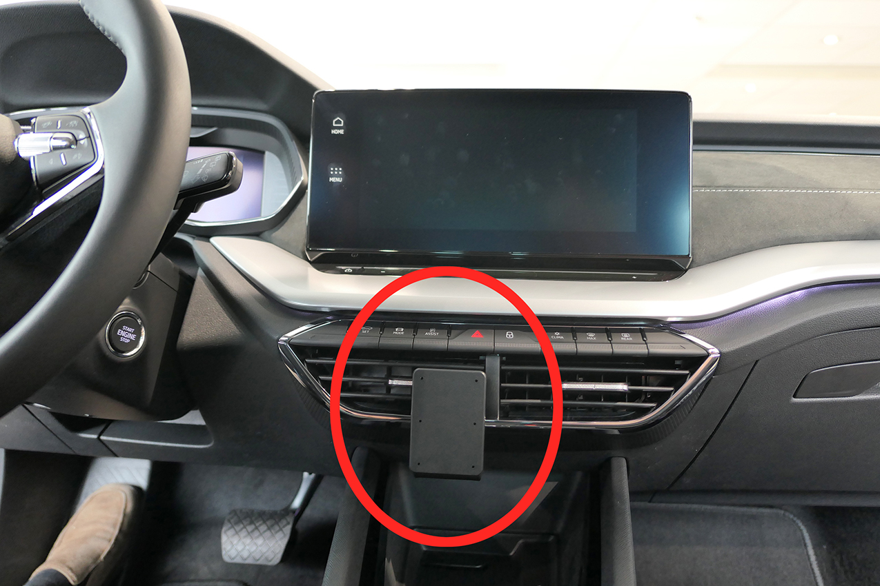 Brodit ProClip montážní konzole pro Škoda Octavia IV 20-24 (jen automat), na střed