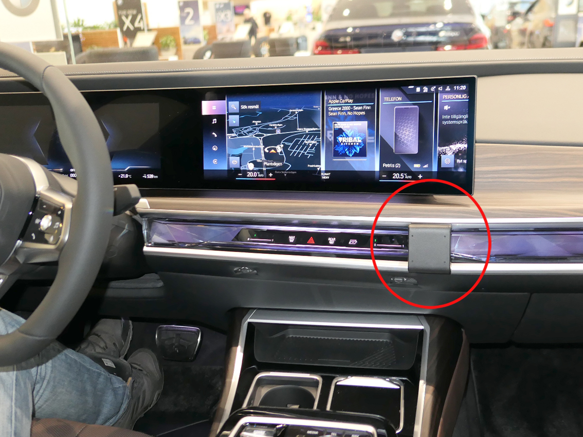 Brodit ProClip montážní konzole pro BMW i7 G70 23-, na střed
